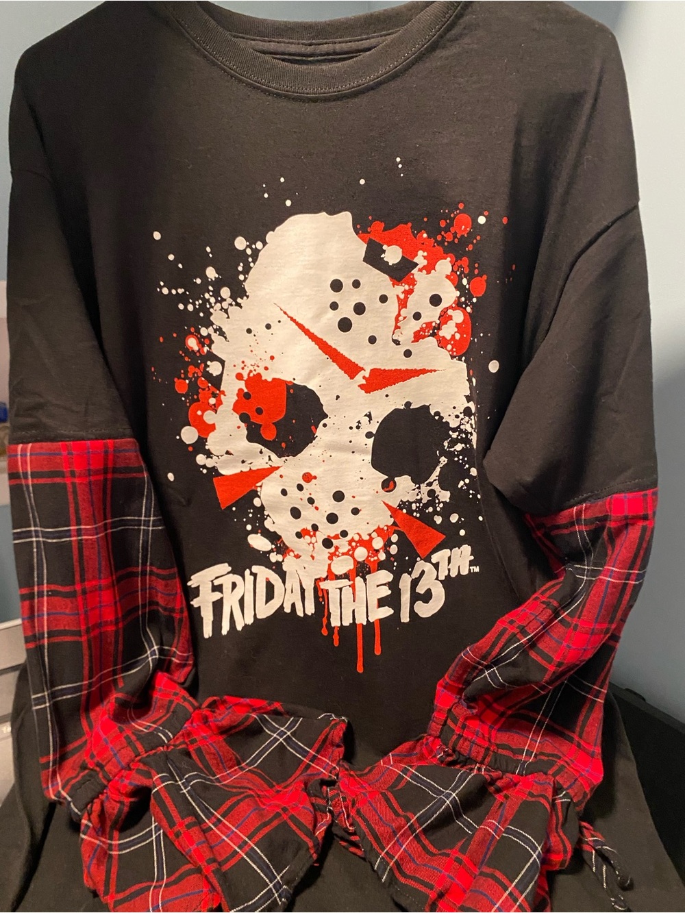 Upcycled Horror Top